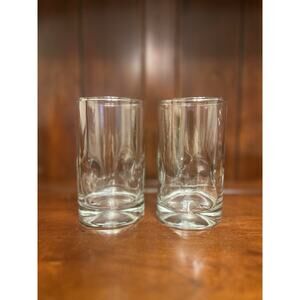 Libbey Vintage Crisa 4" Tumbler Pinched Thumbprint Indent Impressions